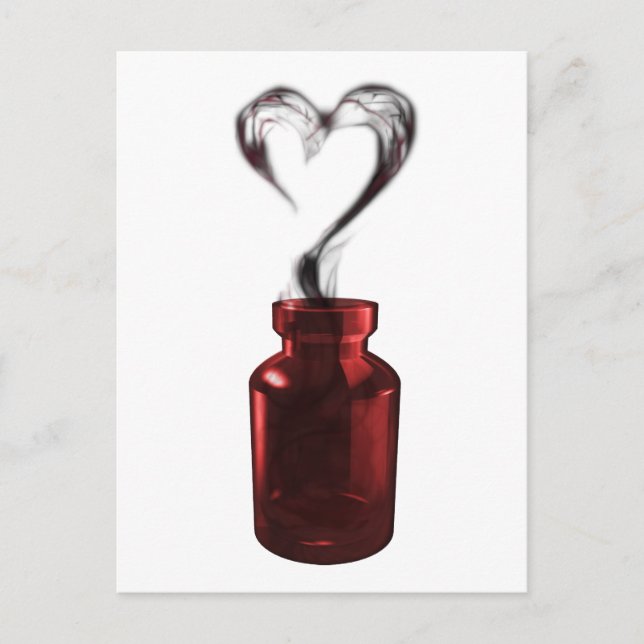 Carte Postale poison d'amour (Devant)