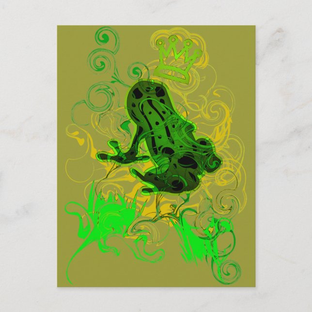 Carte Postale Poison_dart_frog (Devant)