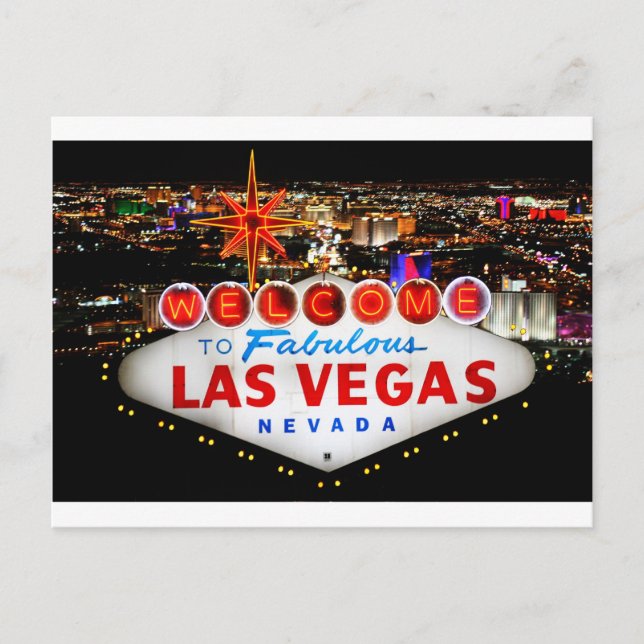 Carte Postale Poison de Las Vegas (Devant)