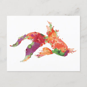 Carte Postale poisson d'eau