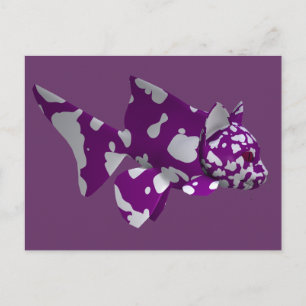 Carte Postale Poisson pourpre