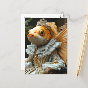 Carte Postale Poisson royal