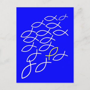 Carte Postale Poissons