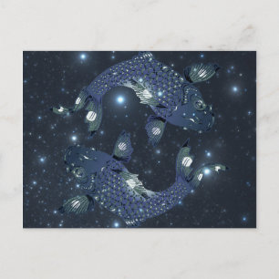 Carte Postale Poissons
