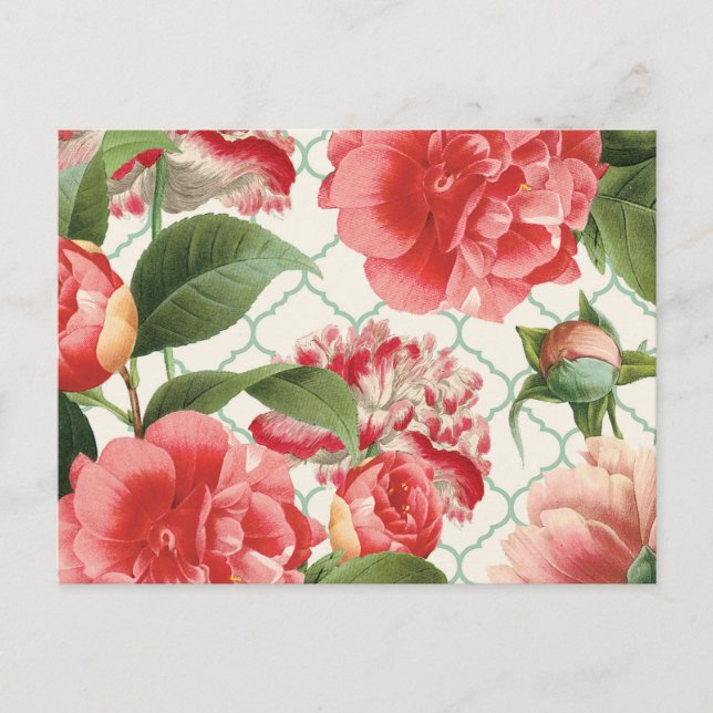 Carte Postale poitrine vintage moderne (Devant)