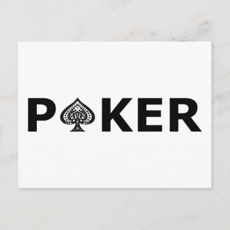 Carte Postale Poker
