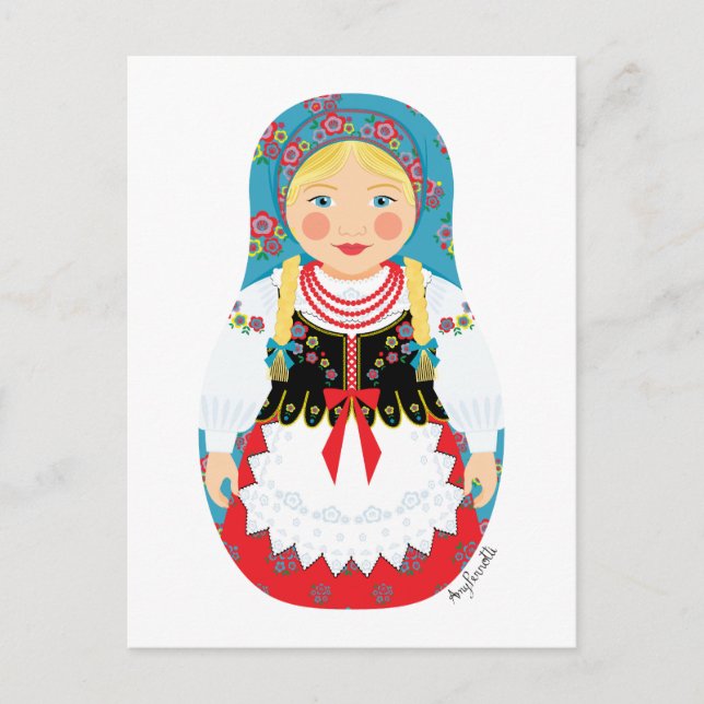 Carte postale Pole Matryoshka (Devant)