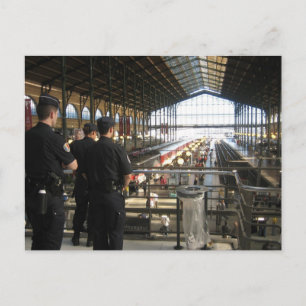 Carte Postale Police