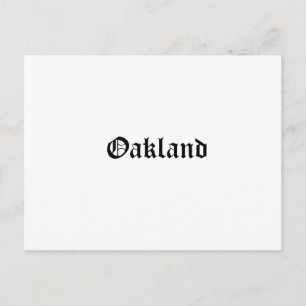 Carte Postale Police anglaise ancienne d'Oakland