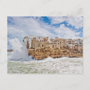 Carte Postale Polignano, sud de l'Italie