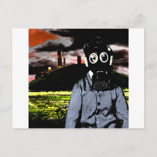 Carte Postale Pollué