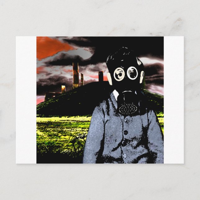 Carte Postale Pollué (Devant)