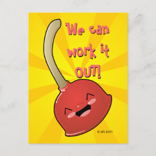 Carte Postale Polly Plunger Postcard