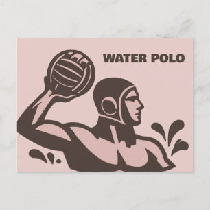 Carte Postale Polo aquatique