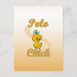 Carte Postale Polo Chick