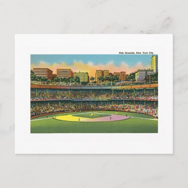 Carte Postale Polo Grounds, New York (Devant)