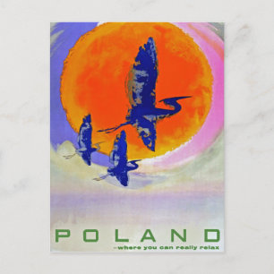 Carte Postale Pologne