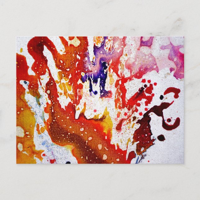 Carte Postale Polychromoptique #1A by Michael Moffa (Devant)