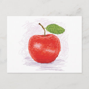 Carte Postale pomme