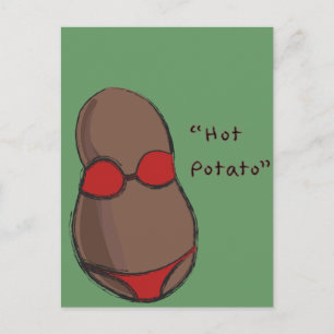 Carte Postale Pomme de terre chaude