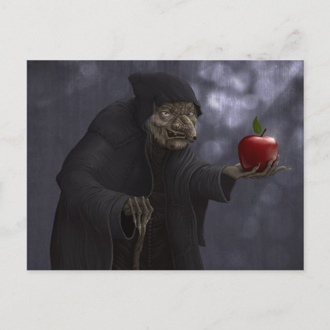 Carte Postale Pomme empoisonnée (Devant)