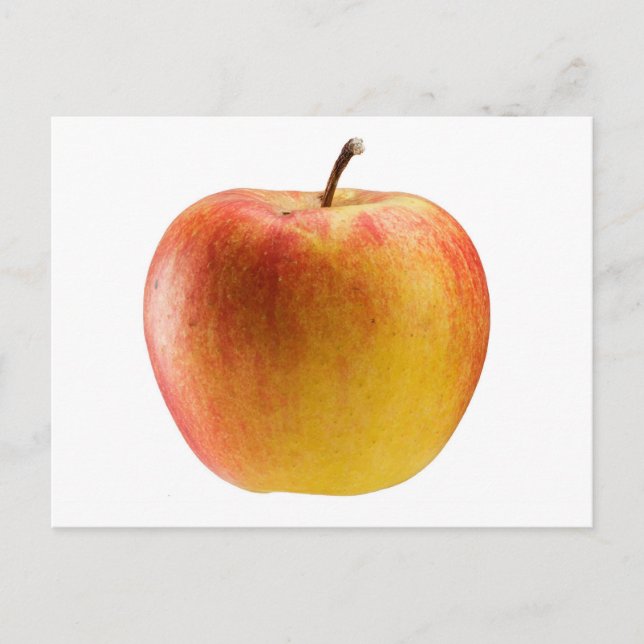 Carte Postale Pomme multicolore (Devant)