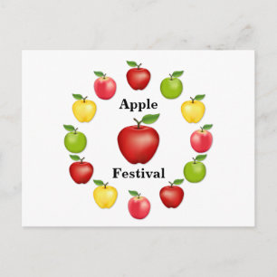 Carte postale Pommes