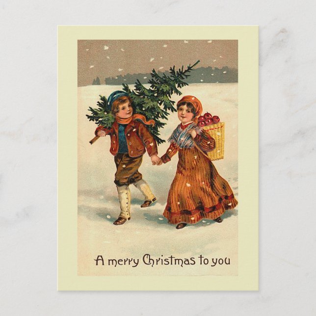Carte postale "Pommes de Noël" (Devant)