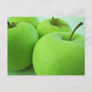 Carte postale Pommes vertes