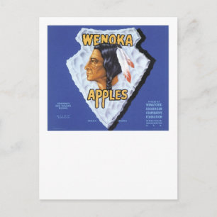 Carte Postale Pommes Wenoka