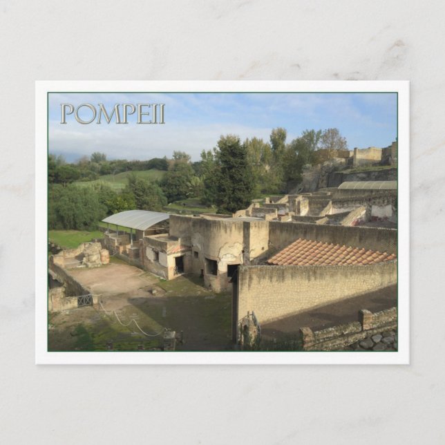 Carte Postale Pompéi, Italie (Devant)