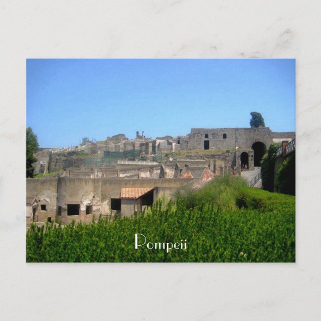 Carte Postale Pompéi Italie (Devant)