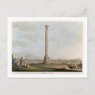 Carte Postale Pompey's Pillar, plate 14 from 'Views in Egypt', e