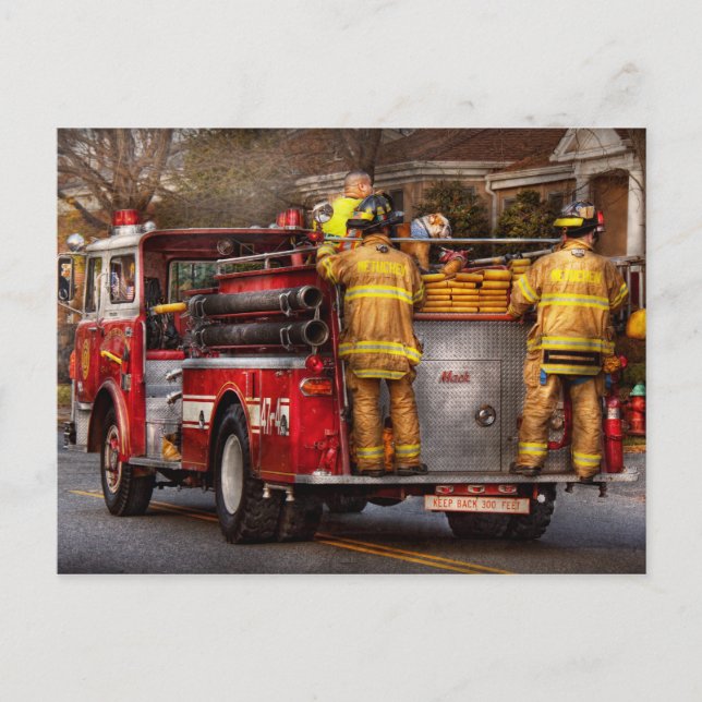 Carte Postale Pompiers - Metuchen Fire Department (Devant)