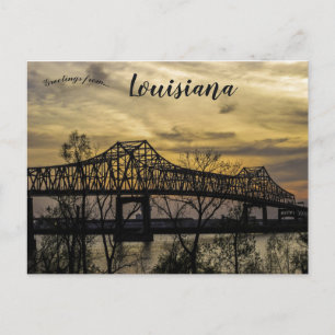 Carte Postale Pont à Baton Rouge en Louisiane