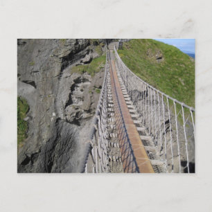 Carte Postale Pont à corde historique de Carrick-a-rede, Nord