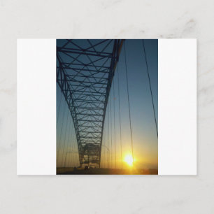 Carte Postale Pont à Sunset