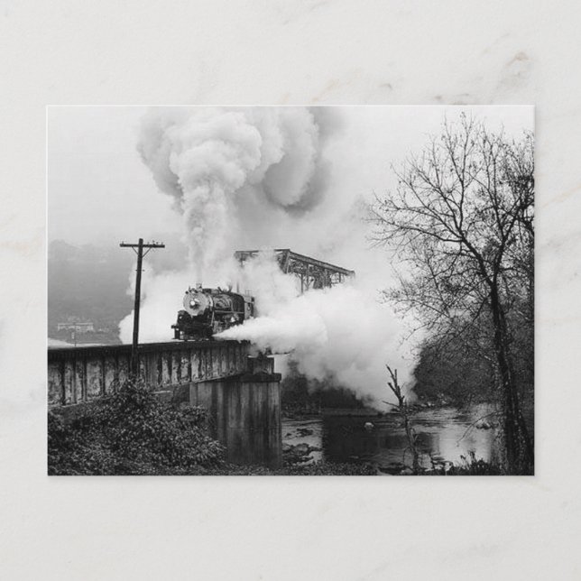 Carte Postale Pont À Vapeur (Devant)