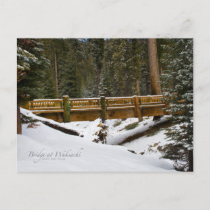 Carte Postale Pont à Wuksachi