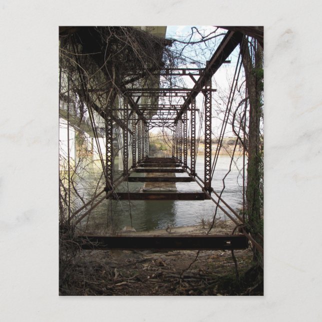 Carte Postale Pont abandonné sur Belle Isle (Devant)