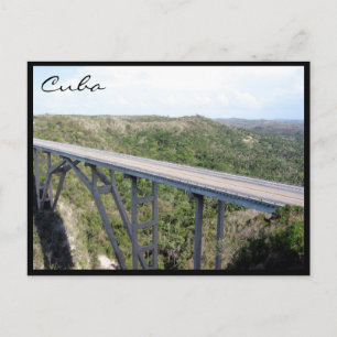 Carte Postale pont bacunayagua