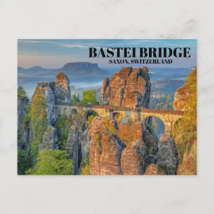 Carte Postale Pont Bastei Saxon Suisse Photo