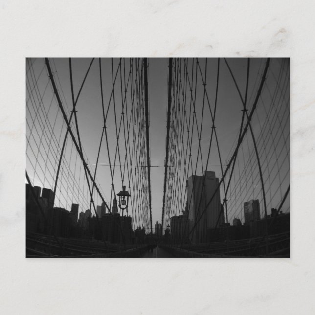 Carte Postale Pont Brooklyn (Devant)
