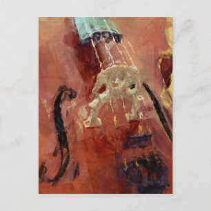 Carte Postale Pont Cello Abstrait