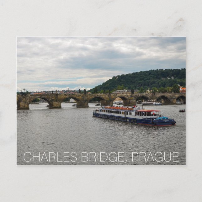 Carte Postale Pont Charles Prague (Devant)