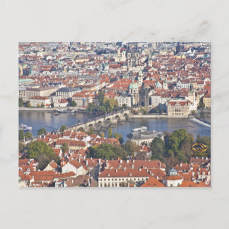 Carte Postale Pont Charles Vltava Prague