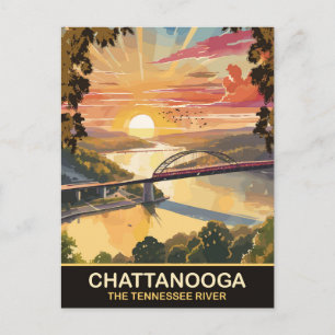 Carte Postale Pont Chattanooga, Tennessee, Voyage
