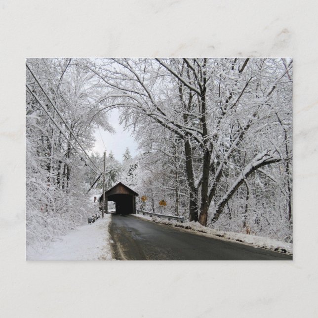 Carte Postale Pont couvert Coombs (Devant)