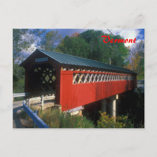 Carte Postale Pont couvert du Vermont