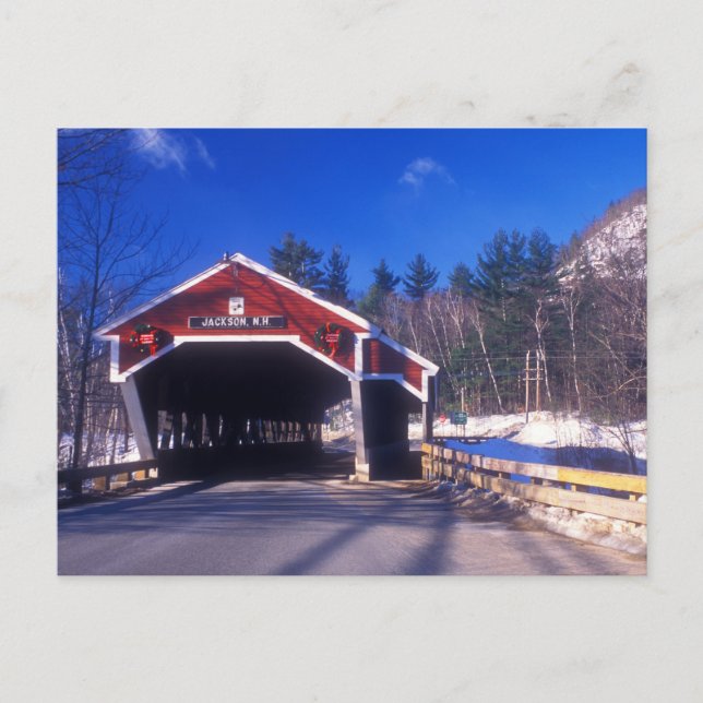 Carte Postale Pont couvert Jackson NH (Devant)